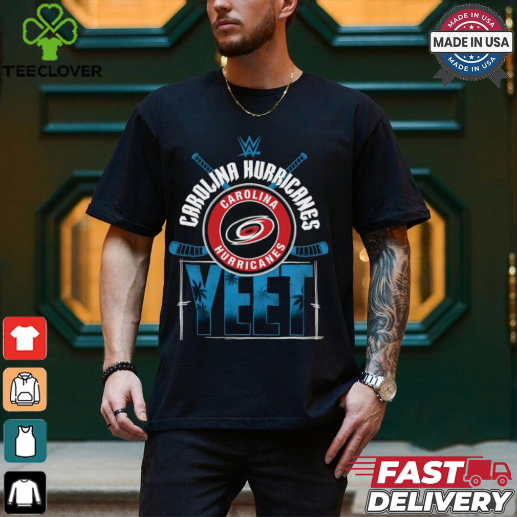 YEET Carolina Hurricanes Hockey logo shirt YEET Carolina Hurricanes Hockey logo shirt