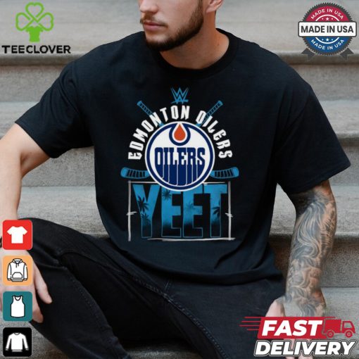 YEET Edmonton Oilers Hockey logo shirt