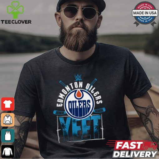 YEET Edmonton Oilers Hockey logo shirt