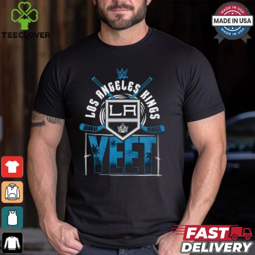 YEET Los Angeles Kings Hockey logo shirt