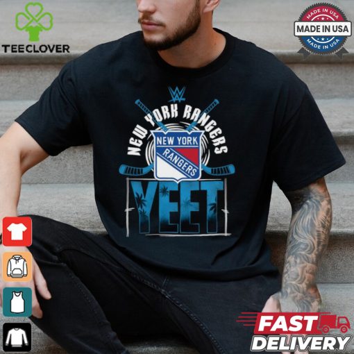 YEET New York Rangers Hockey logo shirt