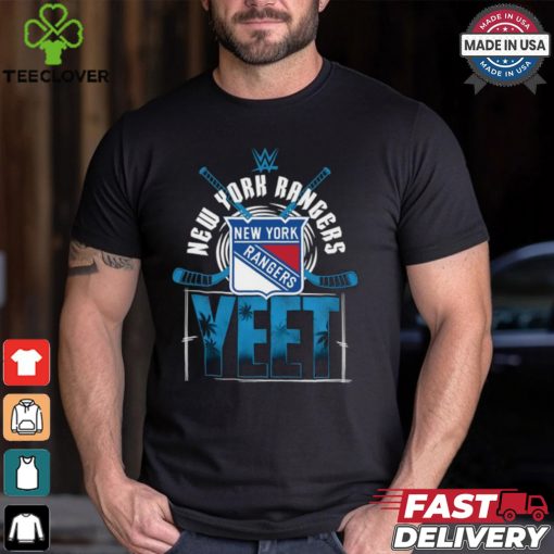 YEET New York Rangers Hockey logo shirt