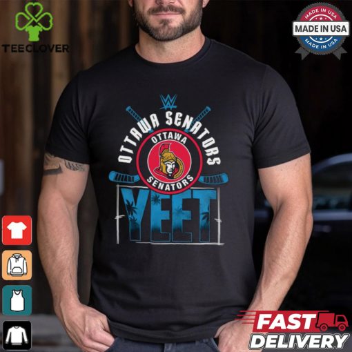 YEET Ottawa Senators Hockey logo shirt