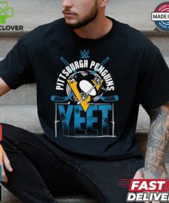 YEET Pittsburgh Penguins Hockey logo shirt