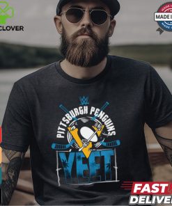 YEET Pittsburgh Penguins Hockey logo shirt