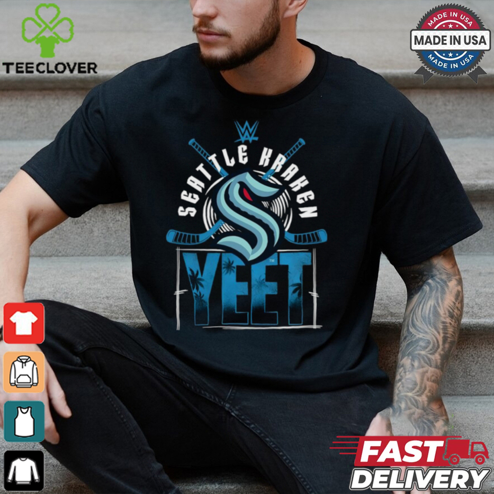 YEET Seattle Kraken Hockey logo shirt YEET Seattle Kraken Hockey logo shirt