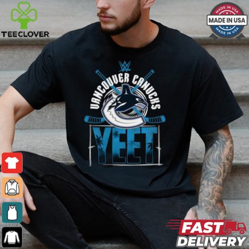 YEET Vancouver Canucks Hockey logo shirt
