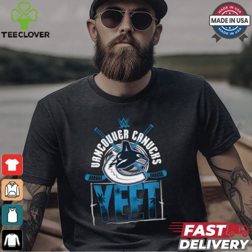 YEET Vancouver Canucks Hockey logo shirt