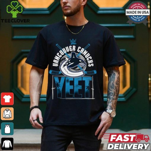 YEET Vancouver Canucks Hockey logo shirt