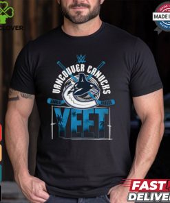 YEET Vancouver Canucks Hockey logo shirt