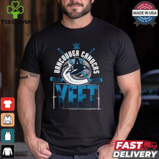 YEET Vancouver Canucks Hockey logo shirt