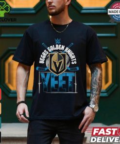YEET Vegas Golden Knights Hockey logo shirt