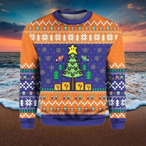 Mario Ugly Christmas Sweater