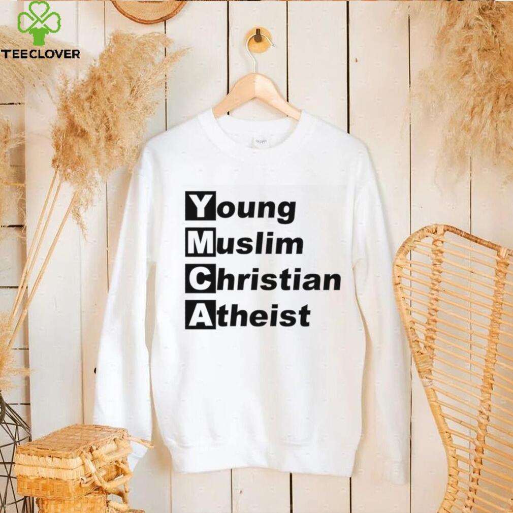 YMCA Young Muslim Christian Atheist 2023 shirt YMCA Young Muslim Christian Atheist 2023 shirt
