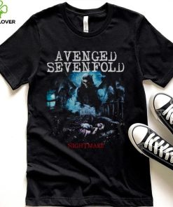 Avenged Sevenfold Nightmare Vintage Unisex Black Cotton Short T Shirt