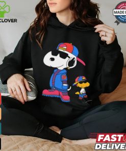 The Peanuts Snoopy And Woodstock 2 Cool Snoopy 8 30 Drop T shirt