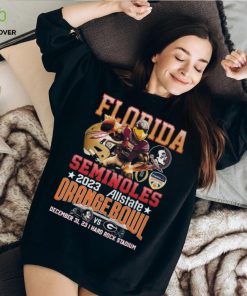 Florida Seminoles 2023 Allstate Orange Bowl December 31, 2023 Hard Rock Stadium T Shirt