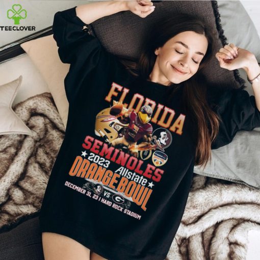 Florida Seminoles 2023 Allstate Orange Bowl December 31, 2023 Hard Rock Stadium T Shirt