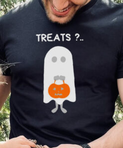 Treats please cute ghost Halloween shirt 3 Treats please cute ghost Halloween shirt