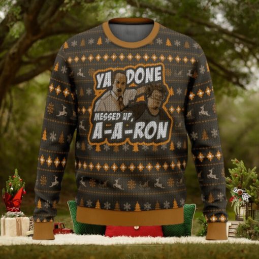 Ya Done Messed Up Aaron Key And Peele Ugly Christmas Sweater