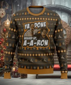 Ya Done Messed Up Aaron Key And Peele Ugly Christmas Sweater