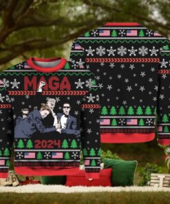 Trump MAGA 2024 Ugly Christmas Sweater
