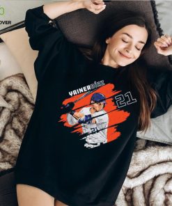 Yainer Diaz Houston Stripes Baseball Shirt