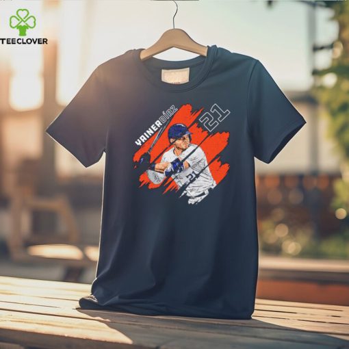Yainer Diaz Houston Stripes Baseball Shirt