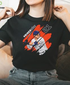 Yainer Diaz Houston Stripes Baseball Shirt