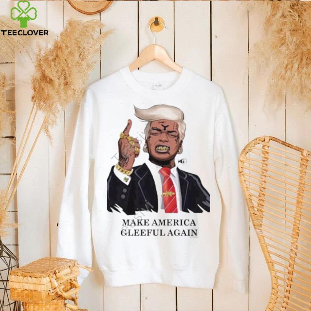 Yak24 Make America Gleeful Again Tee Shirt Yak24 Make America Gleeful Again Tee Shirt