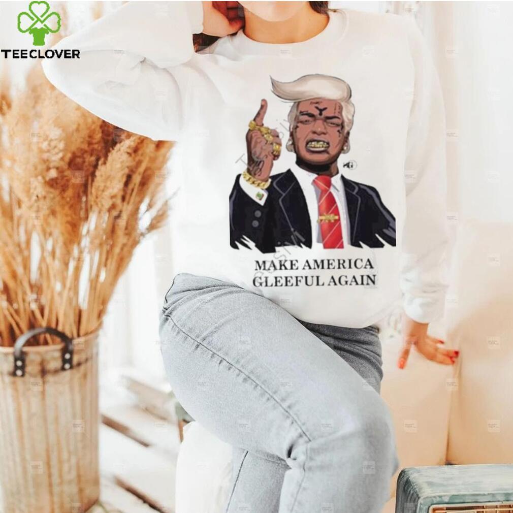 Yak24 Make America Gleeful Again Tee Shirt Yak24 Make America Gleeful Again Tee Shirt