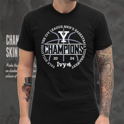 Yale Bulldogs 2024 The Ivy League Men’s Basketball Conference Tournament Champions shirt