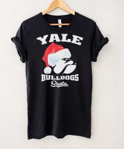 Yale Bulldogs Football Santa Hat Christmas Shirt