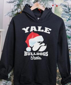 Yale Bulldogs Football Santa Hat Christmas Shirt