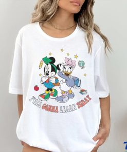 Y’all Gonna Learn Today T Shirt Mickey And Friends Disney Back To School Shirt Classic Unisex