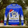 Kilmarnock FC Ugly Christmas Sweater Logo Custom Name Gift Fans