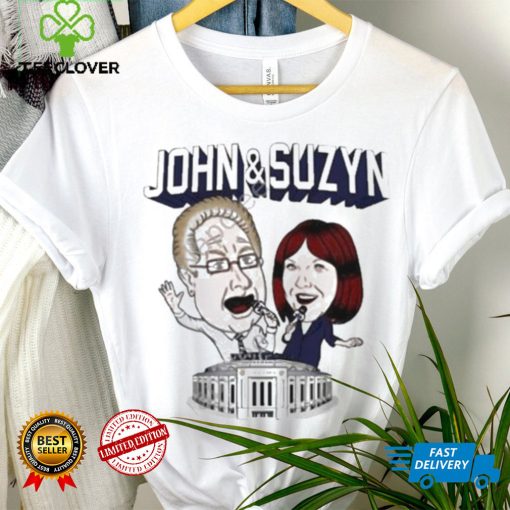 Yankees John And Suzyn Long Sleeve Tee Shirt