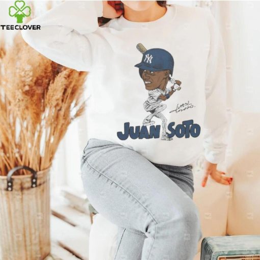 Yankees Juan Soto caricature signature hoodie, sweater, longsleeve, shirt v-neck, t-shirt