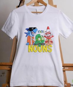 Yay Nouns Shark Pickle Cone T shirt