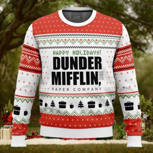 Dunder Mifflin The Office Ugly Christmas Sweater