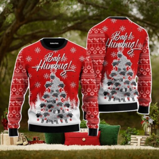 Bah Humbug Sheep Xmas Christmas Unisex Ugly Sweater