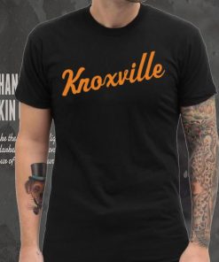 Where I'm From Men's Knoxville Black Script T Shirt