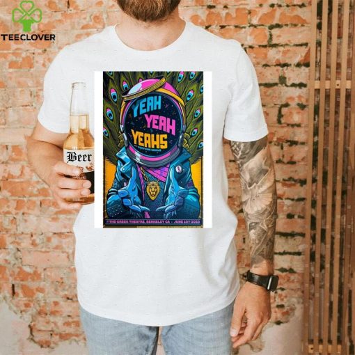 Yeah yeah yeahs june 10th 2023 at the greek theatre berkeley ca usa poster shirt