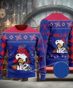 Snoopy And Woodstock Buffalo Bills Christmas Ugly Christmas Sweaters