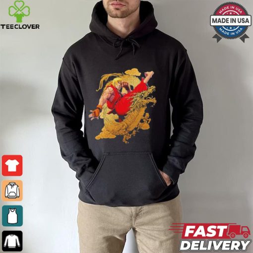 Year of the Dragon Street Fighter 6 Ken Foil 2024 Shirt