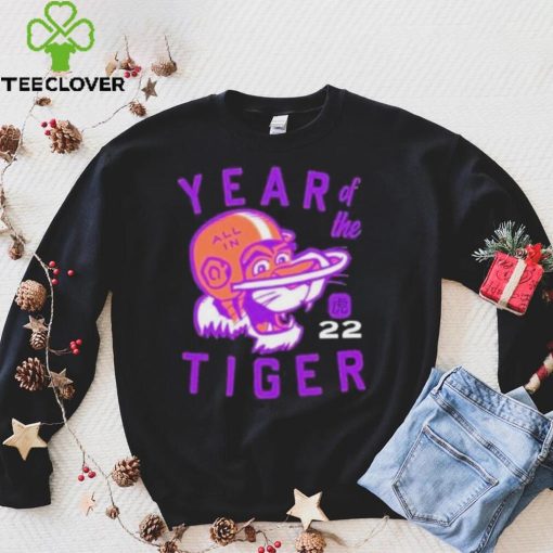 Year of the tiger 2022 clemson tigers hoodie, sweater, longsleeve, shirt v-neck, t-shirt