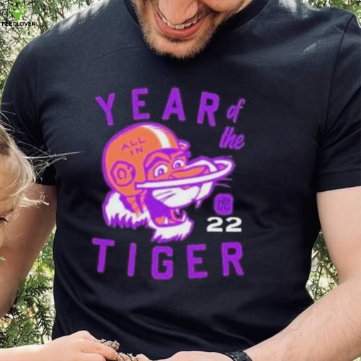 Year of the tiger 2022 clemson tigers hoodie, sweater, longsleeve, shirt v-neck, t-shirt