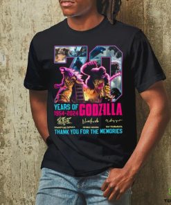 Years of godzilla 1954 2024 tomoyuki tanaka isshiro honda eiji tsubaraya hoodie, sweater, longsleeve, shirt v-neck, t-shirt