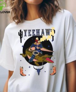 Yeehaw Cowboy Gator Shirt