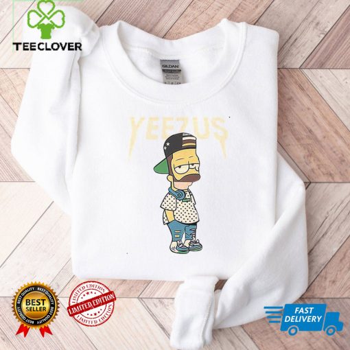Yeezus Bart Simpson T shirt tee